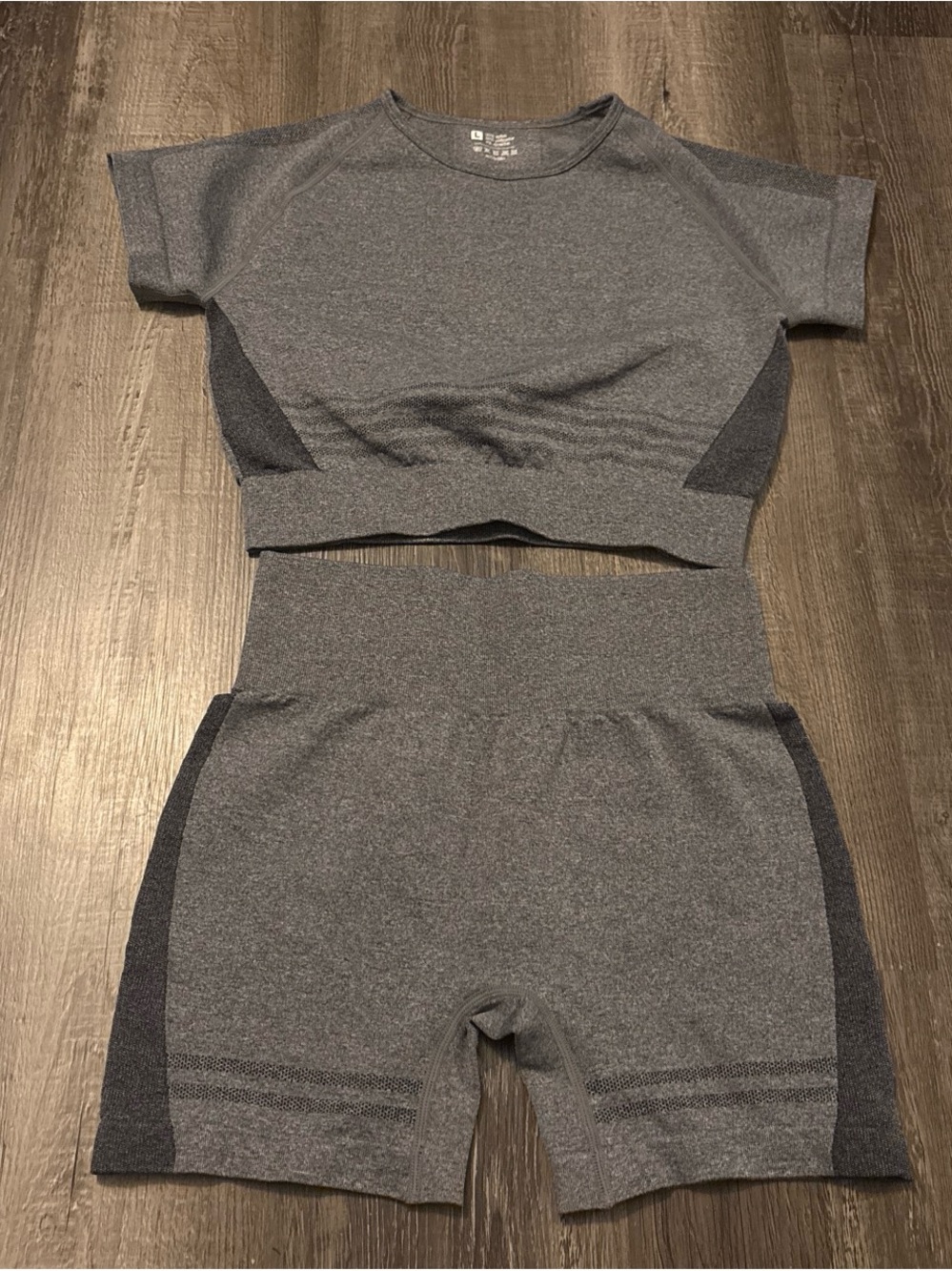 Amazon Womens 2 piece workout set Large